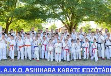 Karate tábor – hetedszer is