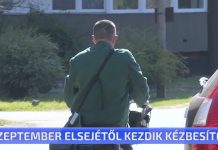 Szeptember elsejétől kézbesítik