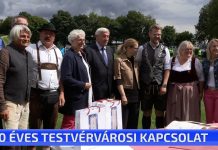 20 éves testvérvárosi kapcsolat