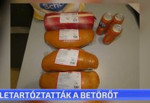 Letartóztatták a betörőt