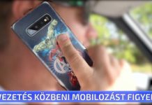 A vezetés közbeni mobilozást figyelik
