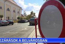 Lezárások a belvárosban