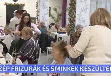 Szép frizurák és sminkek készültek