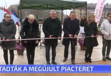 Átadták a megújult piacteret Abonyban