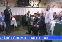 Évzáró fórumot tartottak