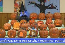 Őszbúcsúztató mulatság a Várkonyi iskolában