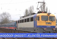 Megállt a vonatforgalom