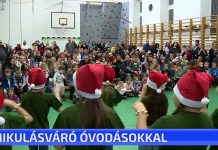 Mikulásváró óvodásokkal
