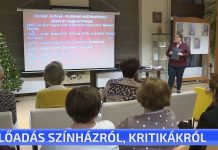 Előadás a színikritikusról