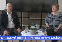 Rendhagyó irodalomóra Rényi Ádámmal