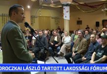 Toroczkai László tartott fórumot