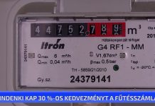 Mindenki kap 30%-os kedvezményt a fűtésszámlából