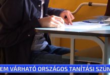 Nem várható országos tanítási szünet