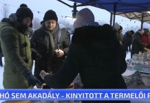 Újra kinyitott a tóparti piac