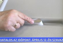 Hivatalos az időpont: április 12-én voksolhatunk