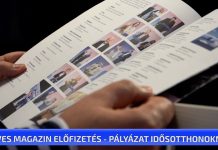 Éves magazin előfizetés-pályázat idősotthonoknak