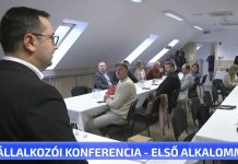 Vállalkozói konferencia-első alkalommal