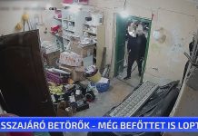 Visszajáró betörők-még befőttek is loptak