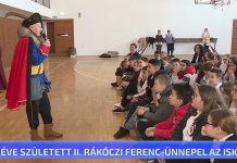 350 éve született II. Rákóczi Ferenc-ünnepel az iskola