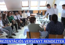 Prezentációs versenyt rendeztek