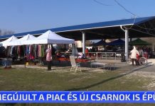 Megújult a piac és új csarnok is épült