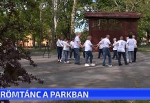 Örömtánc a parkban