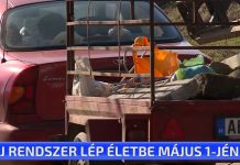 Új rendszer lép életbe május 1-jén
