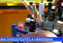 Újra üveggyűjtés a városban