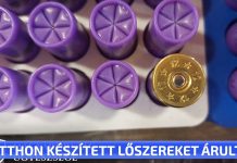 Otthon készített lőszereket árult