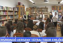 Versmondó verseny Tátrai Tibor emlékére